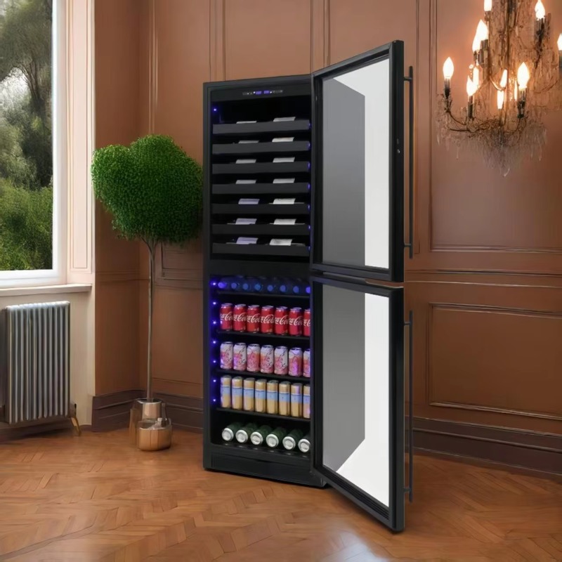 Wine Beer Dual Zone - Refrigerador elétrico inteligente para bebidas de