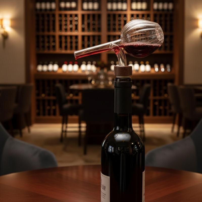 Aerador de Vinho Tinto Transpa - Wine Aerator Pour avaliação e preço