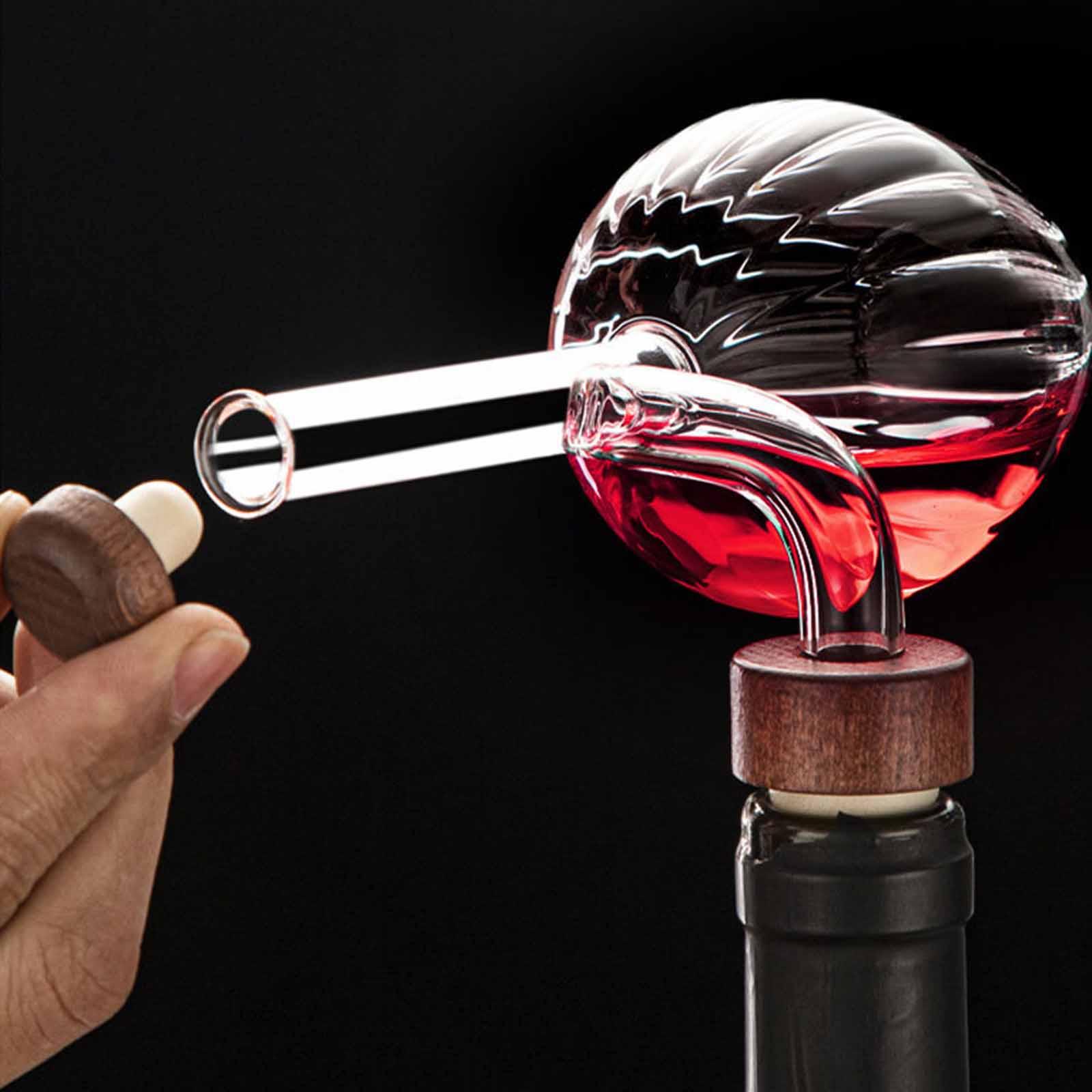 Decantador Portátil de Vidro C - Wine Aerator Pour avaliação e preço