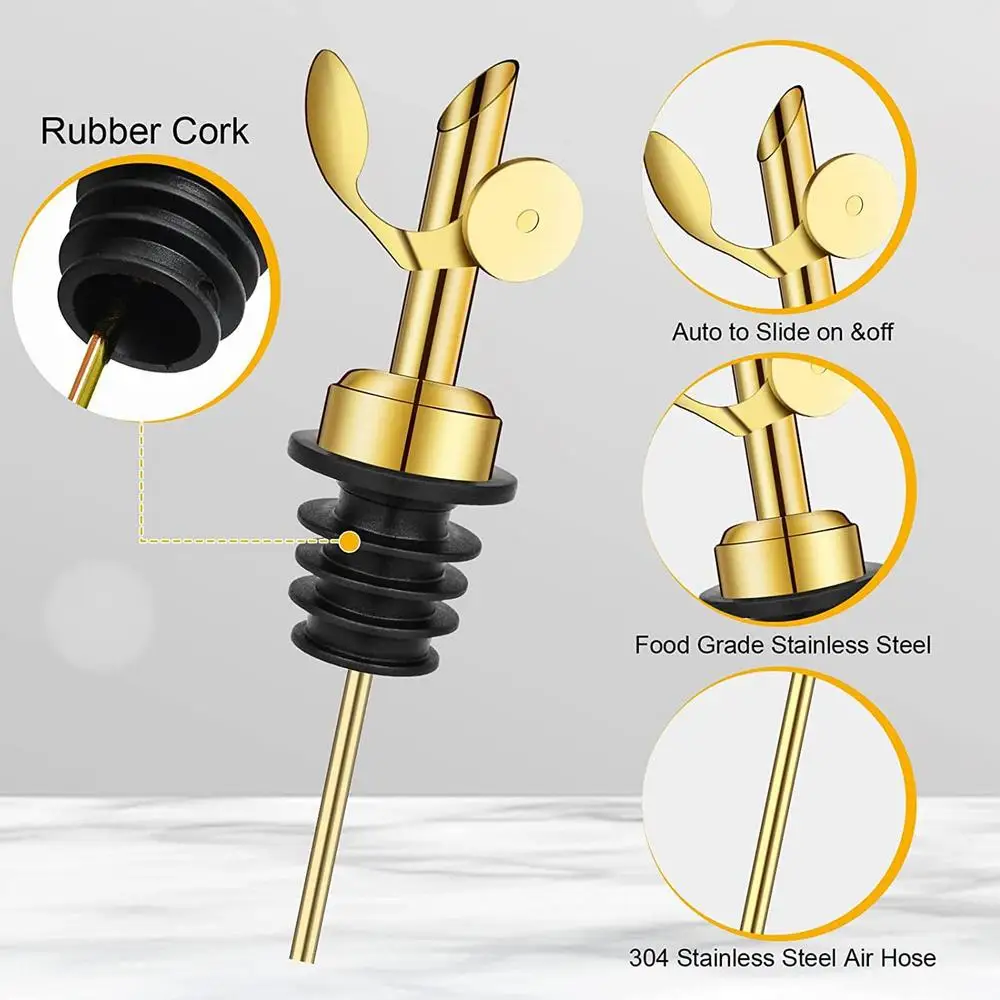 1pc garrafa de aço inoxidável  - Wine Aerator Pour avaliação e preço